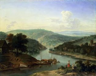 Rivierlandschap, 1697
